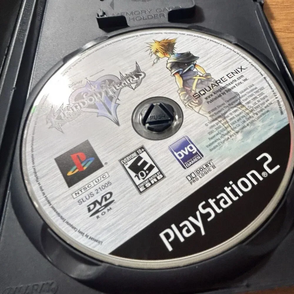 Square Enix Kingdom Hearts Sony PlayStation 2 PS2 NTSC-U/C E10+ Manual